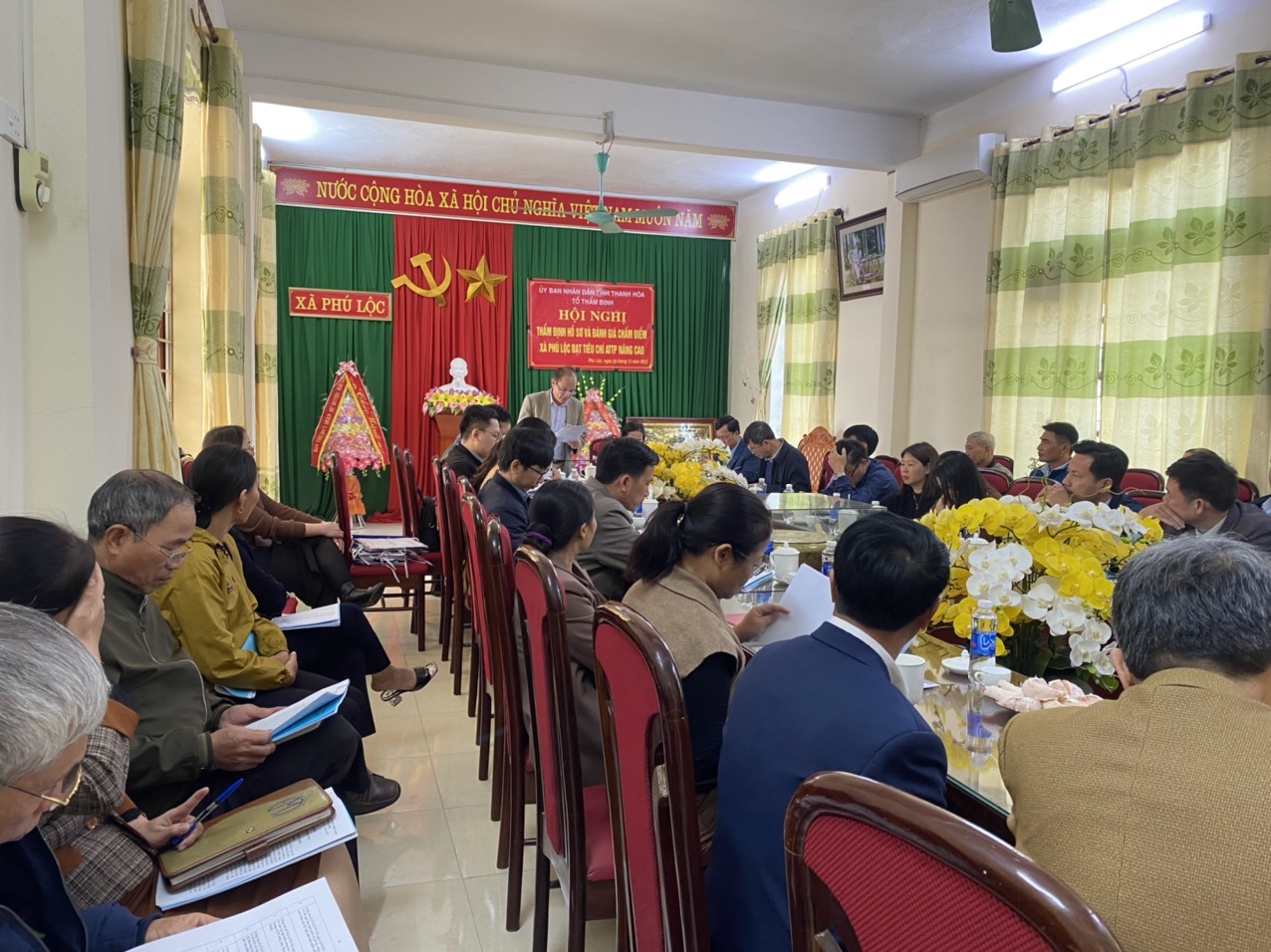 Hội nghị thẩm định xã Phú Lộc đạt tiêu chí xã An toàn thực phẩm nâng cao năm 2022