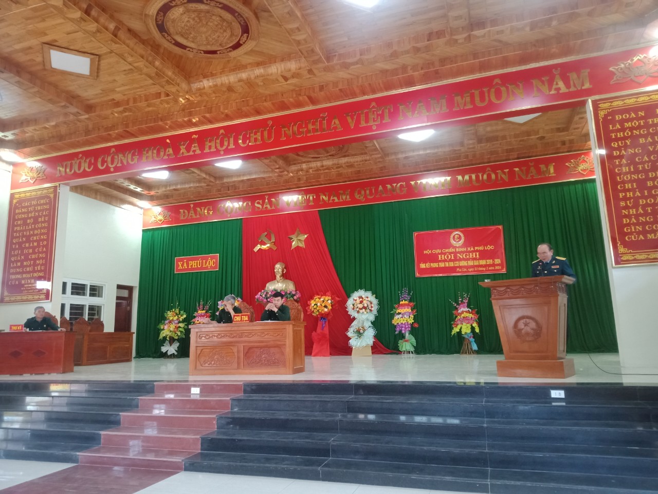 Hội CCB xã Phú Lộc tổng kết phong trào Cựu chiến binh gương mẫu giai đoạn 2019-2024