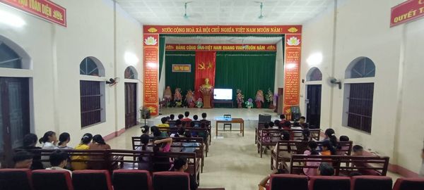 Chi đoàn thanh niên thôn Phú Ninh, xã Phú Lộc tổ chức sinh hoạt hè cho các em đội viên thiếu niên